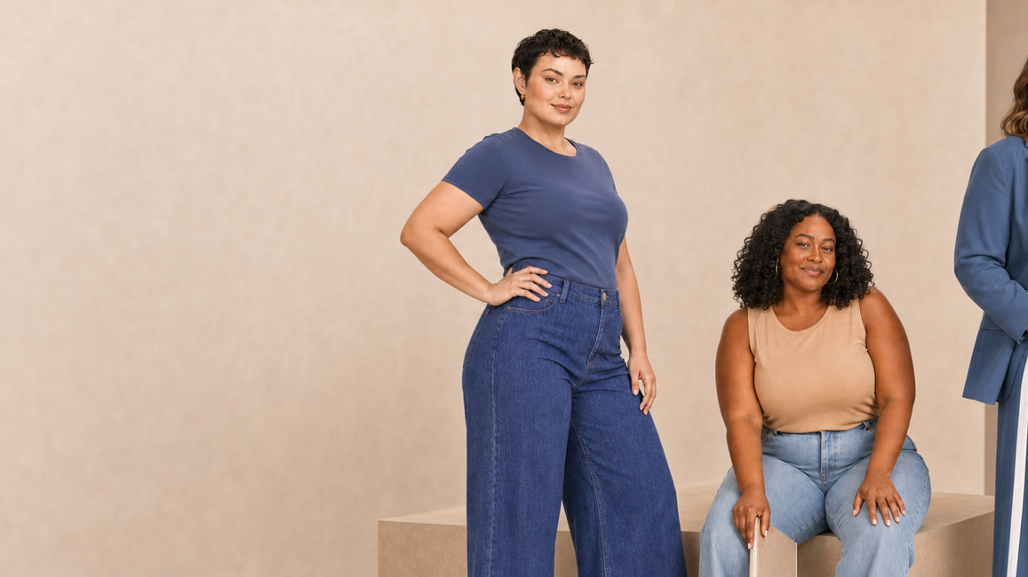 Blue Moves: Three Wide-Leg Pants, Three Ways to Own the Room