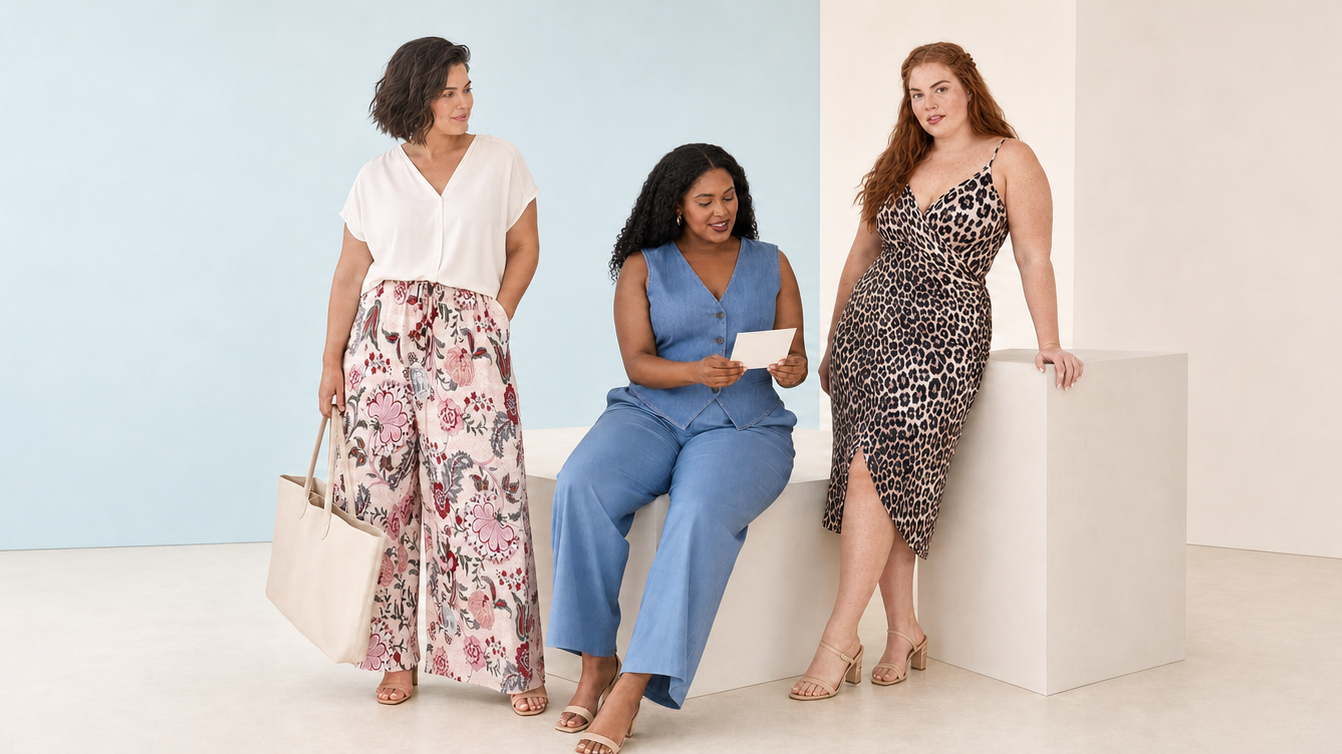 When Denim Blue Meets Pink Florals and Wild Leopard
