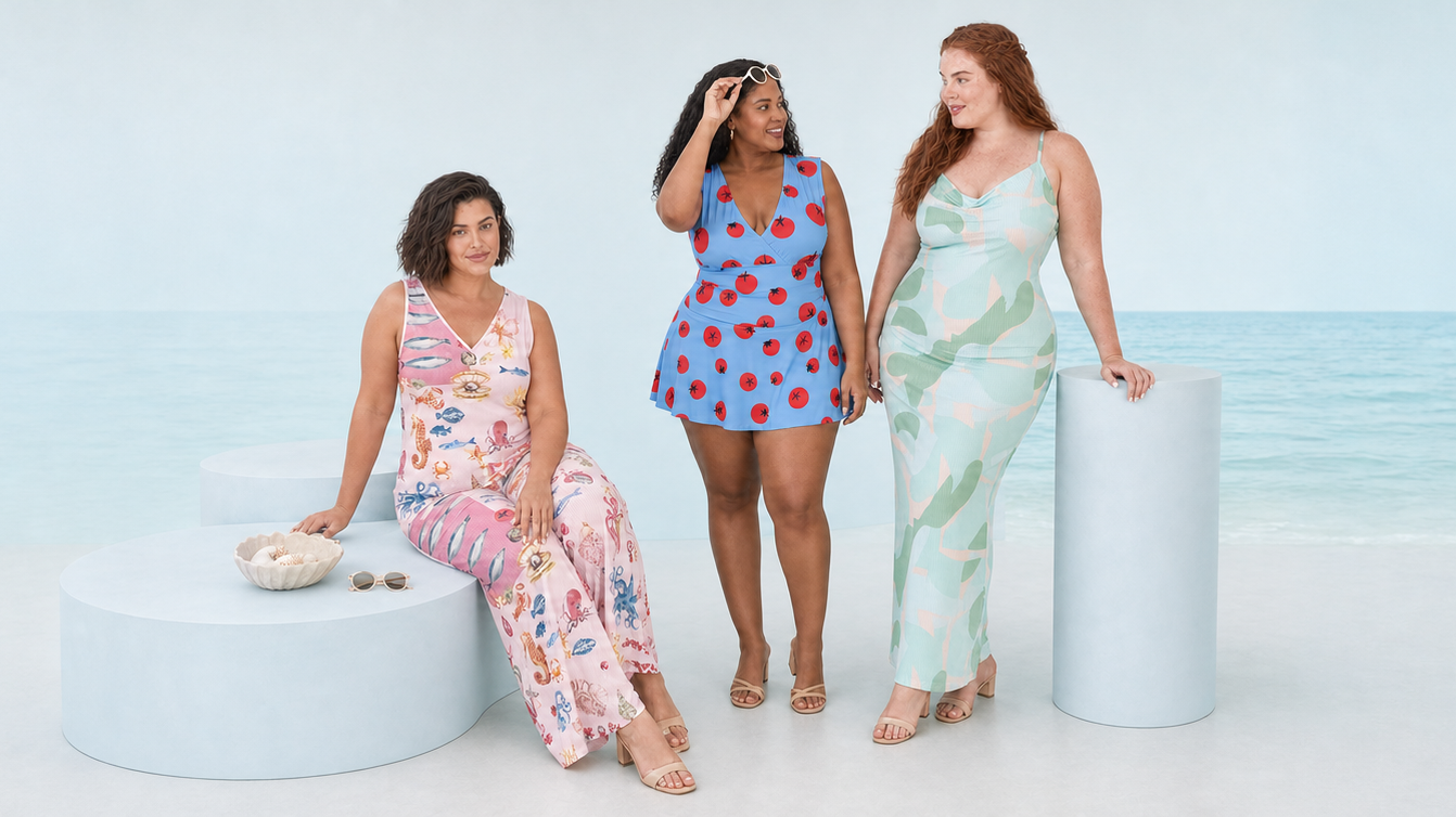 Sea Creatures, Tomato Red and Tie-Dye: Summer with a Playful Pulse