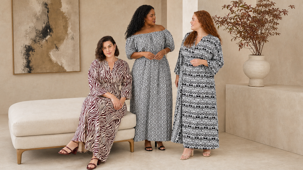 Three Maxi Dresses for the First Hint of Autumn