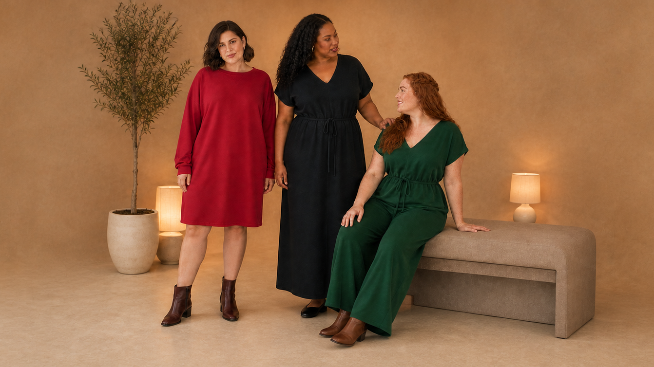 Red, Black and Forest Green After Dark