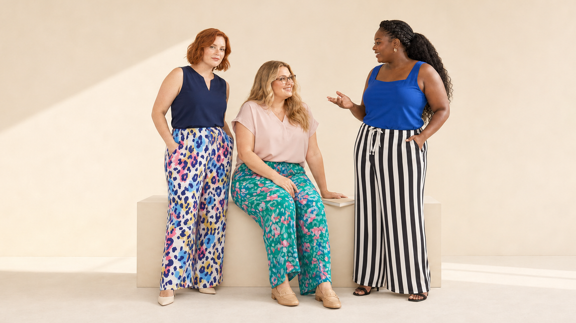 Colour at Work: Three Printed Trousers for Real Summer Days