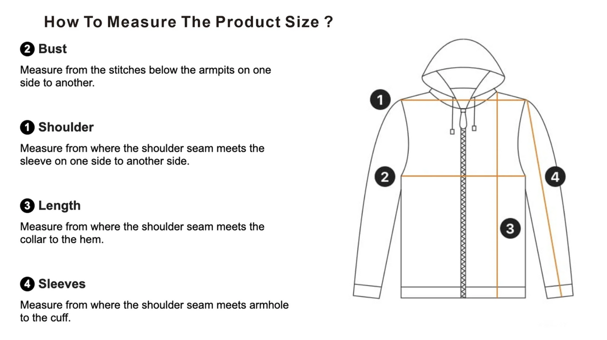 Additional Size Chart