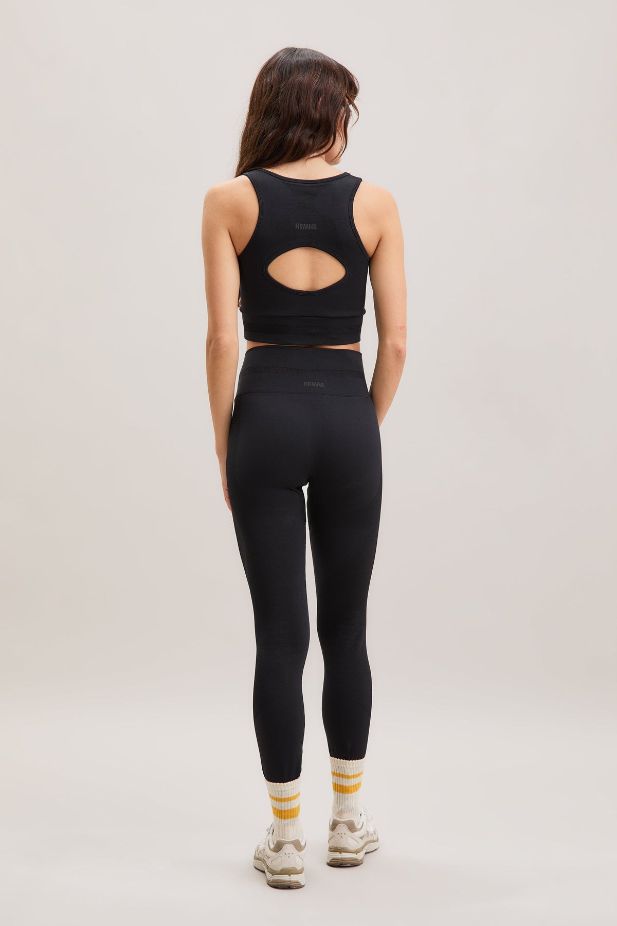 Black High-Waist Full-Length Leggings – Eclipse – view 04