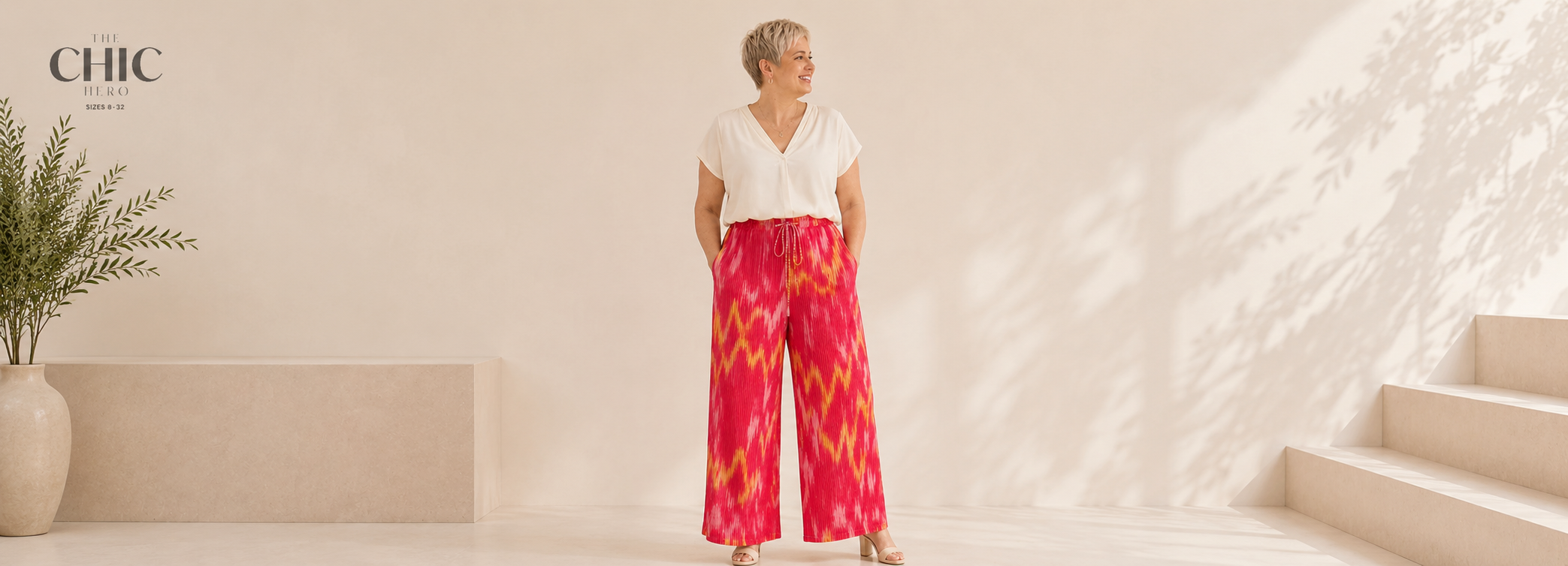 One Pair of Print Pants, Seven Ways to Wear Them