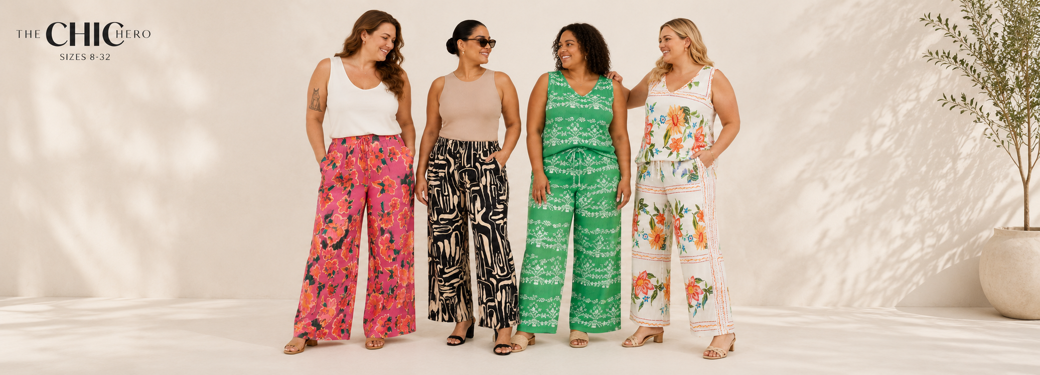 Printed Pleated Pants Styling & Hidden Skills