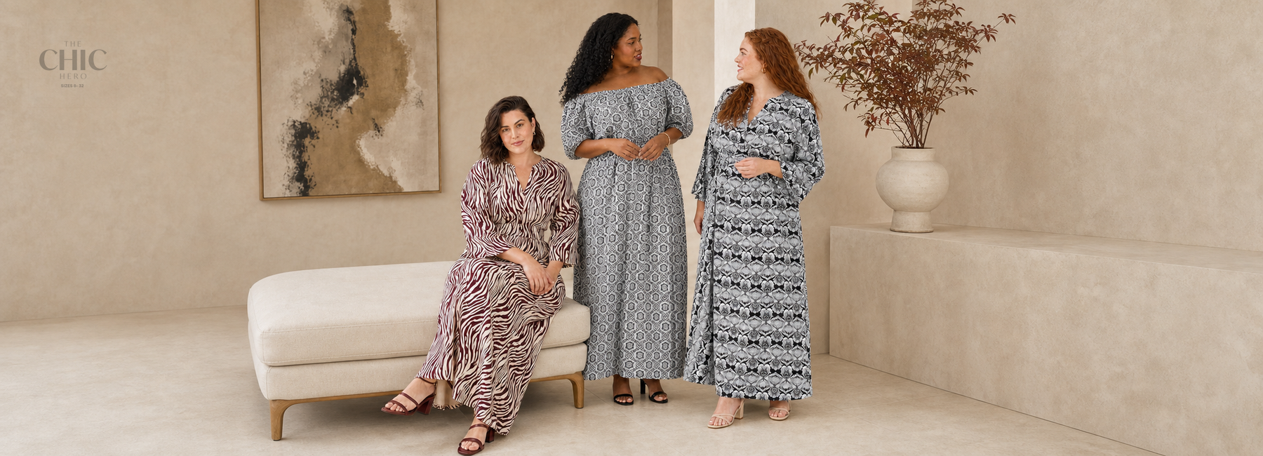 Three Maxi Dresses for the First Hint of Autumn