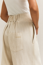 Cream Fluid Wide-Leg Trousers – Persuasion – view 06