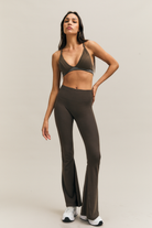 Espresso Brown Strappy Sports Bra – Surge – view 03
