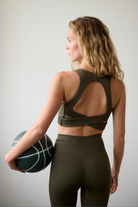 Moss Green High-Waist Sculpt Leggings – view 04