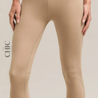 The Chic Hero Cream High-Waist Sculpt Leggings – Slip front product image