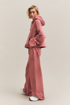Dusty Rose Oversized Wide-Sleeve Hoodie – Allure – view 06