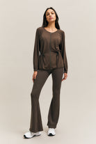 Espresso Brown Zip Blouson Jacket – Airflow Lux – view 06