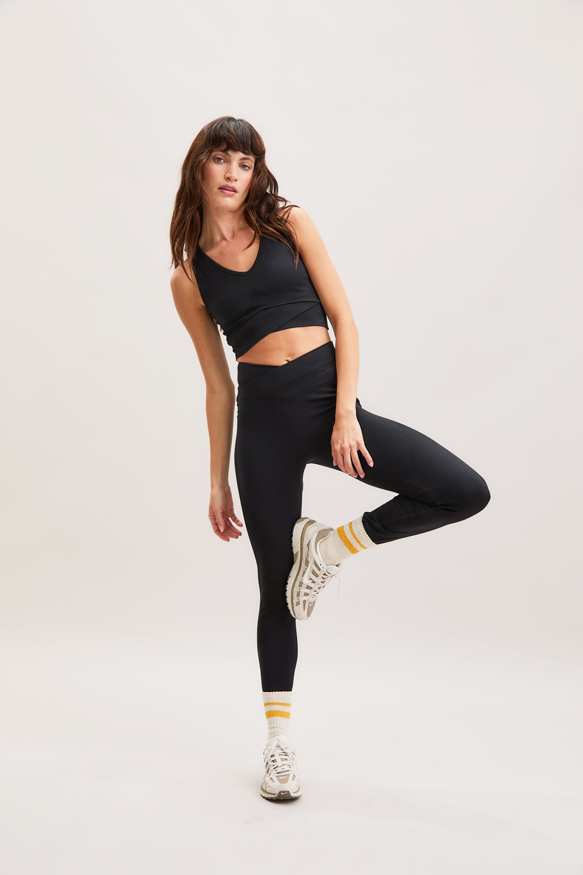 Black Cutout-Back Active Tank – Eclipse – view 03