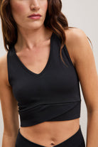 Black Cutout-Back Active Tank – Eclipse – view 05