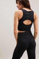 Black Cutout-Back Active Tank – Eclipse – view 02