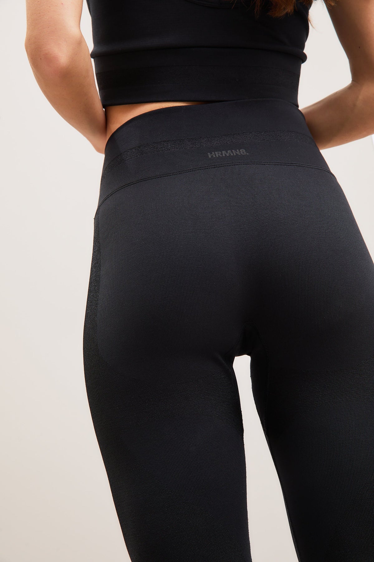 Black High-Waist Full-Length Leggings – Eclipse – view 03