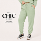ChicHero women’s brushed-fleece hoodie and jogger set in a relaxed fit