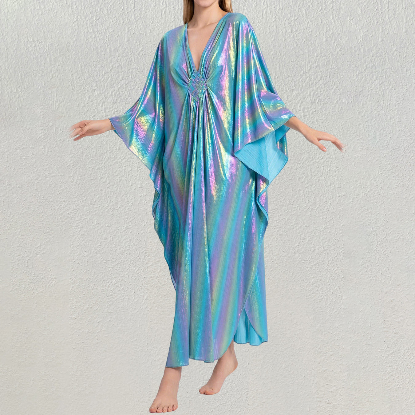 Sparkly Glitter Maxi Kaftan Dress – TheChichero